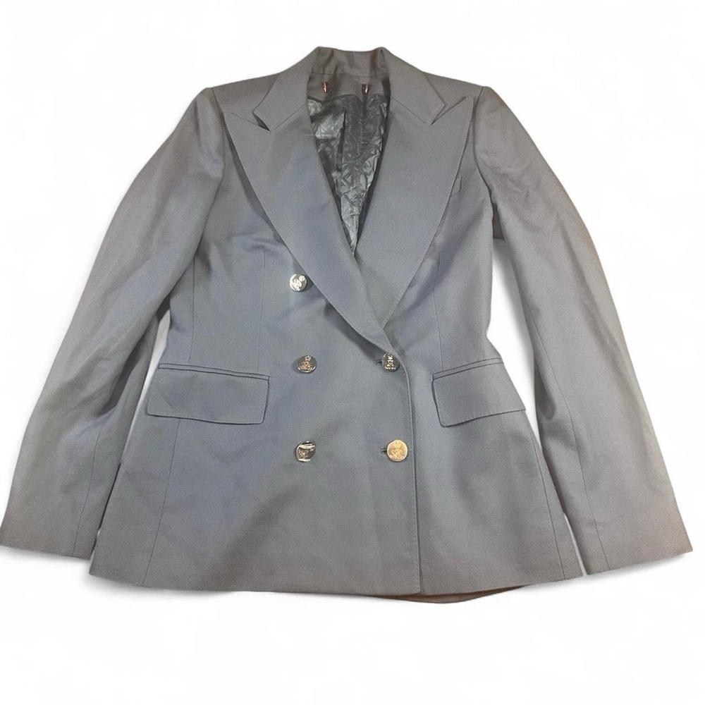 Ralph Lauren Purple Label Women’s Blue Camden Cashmere Jacket